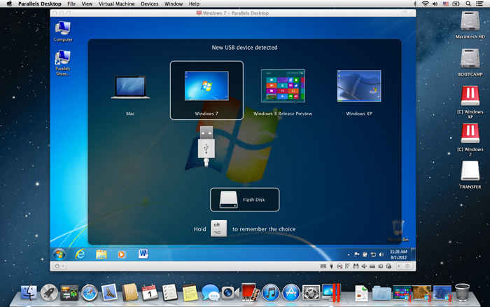 Parallels desktop не видит usb